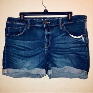 Ava & Viv- midi Jean shorts